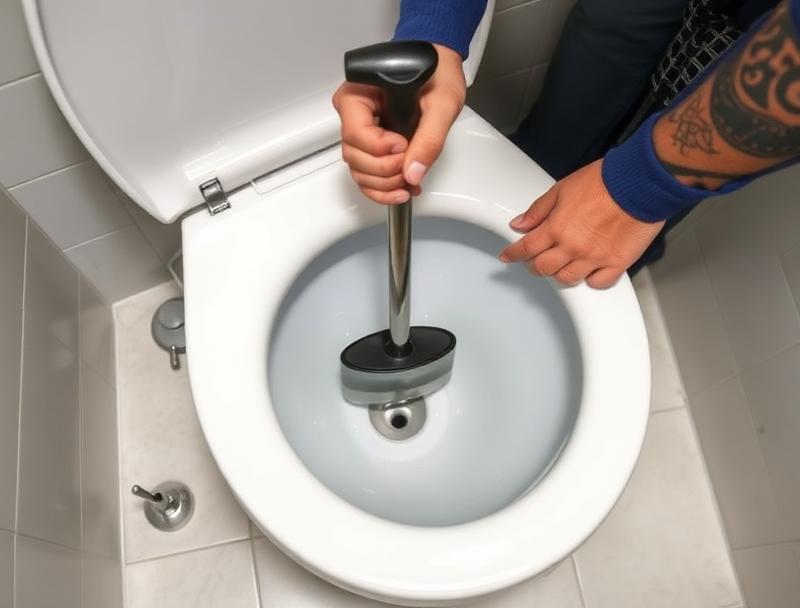 Desentupimento de vaso sanitário